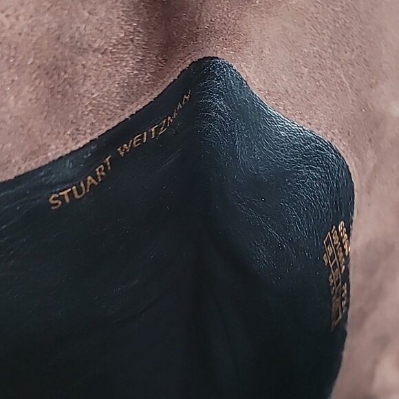 Stuart Weitzman 5050 Siella Walnut Suede Over -the-knee Boots size 6-6.5 - Picture 16 of 16